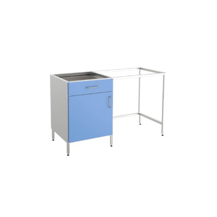 Stół roboczy z szafką jednodrzwiową i szufladą / SK 12020